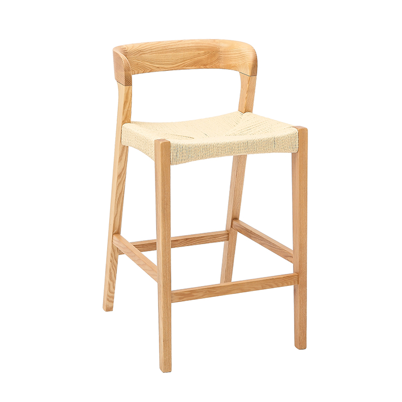 কটিদেশীয় সমর্থন সহ দড়ি বোনা বার মল